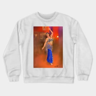 Hiedra the belly dancer Crewneck Sweatshirt